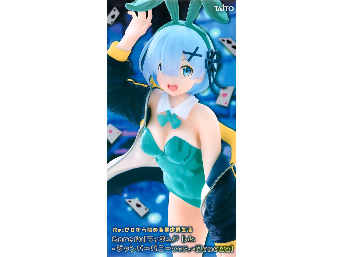 Re:Zero Starting Life in Another World Colorful Figure Rem Jumper Bunny Ver. Renewal