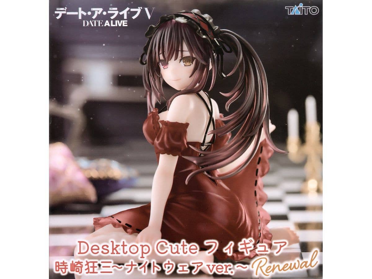Date A Live V Desktop Cute Figure Kurumi Tokisaki -Nightwear ver.- Renewal