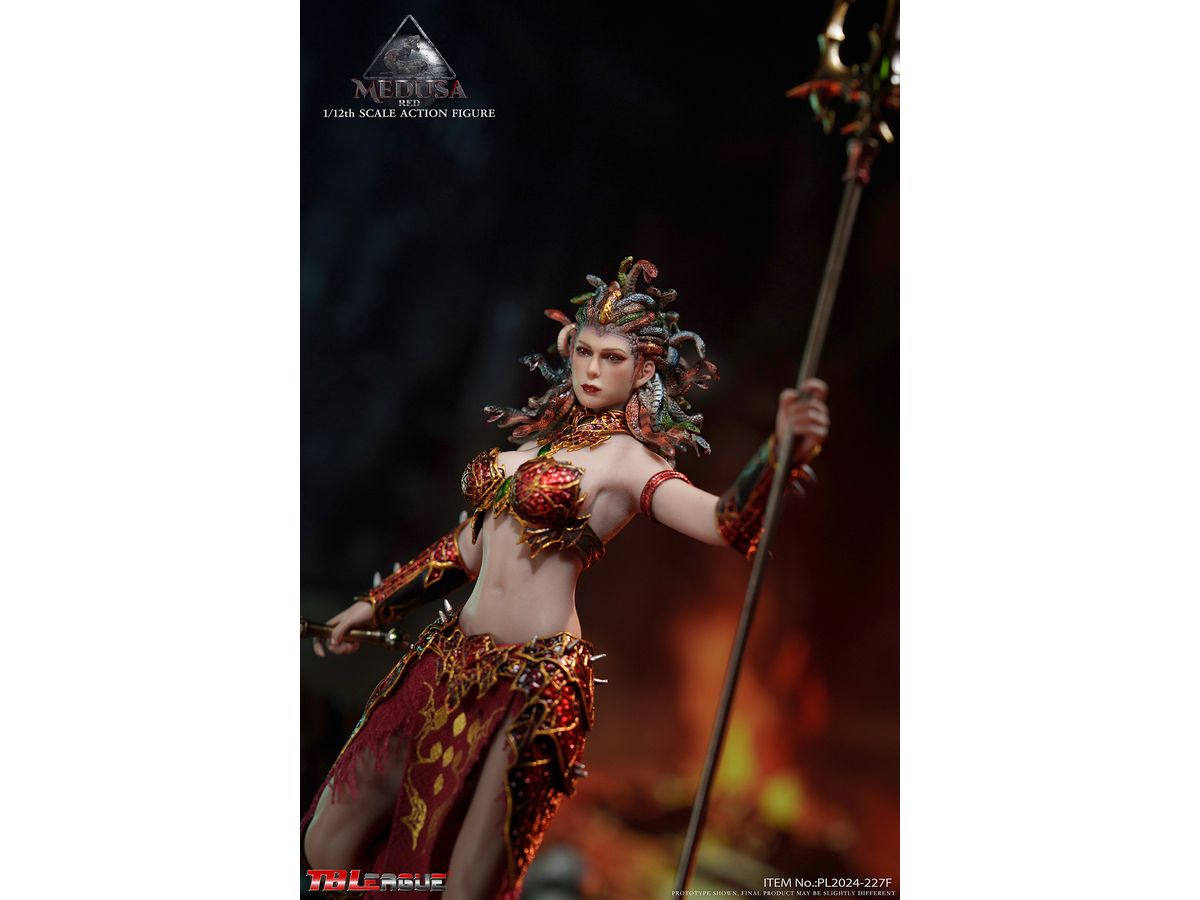 TB League Action Figure Medusa Red Regular Ver.