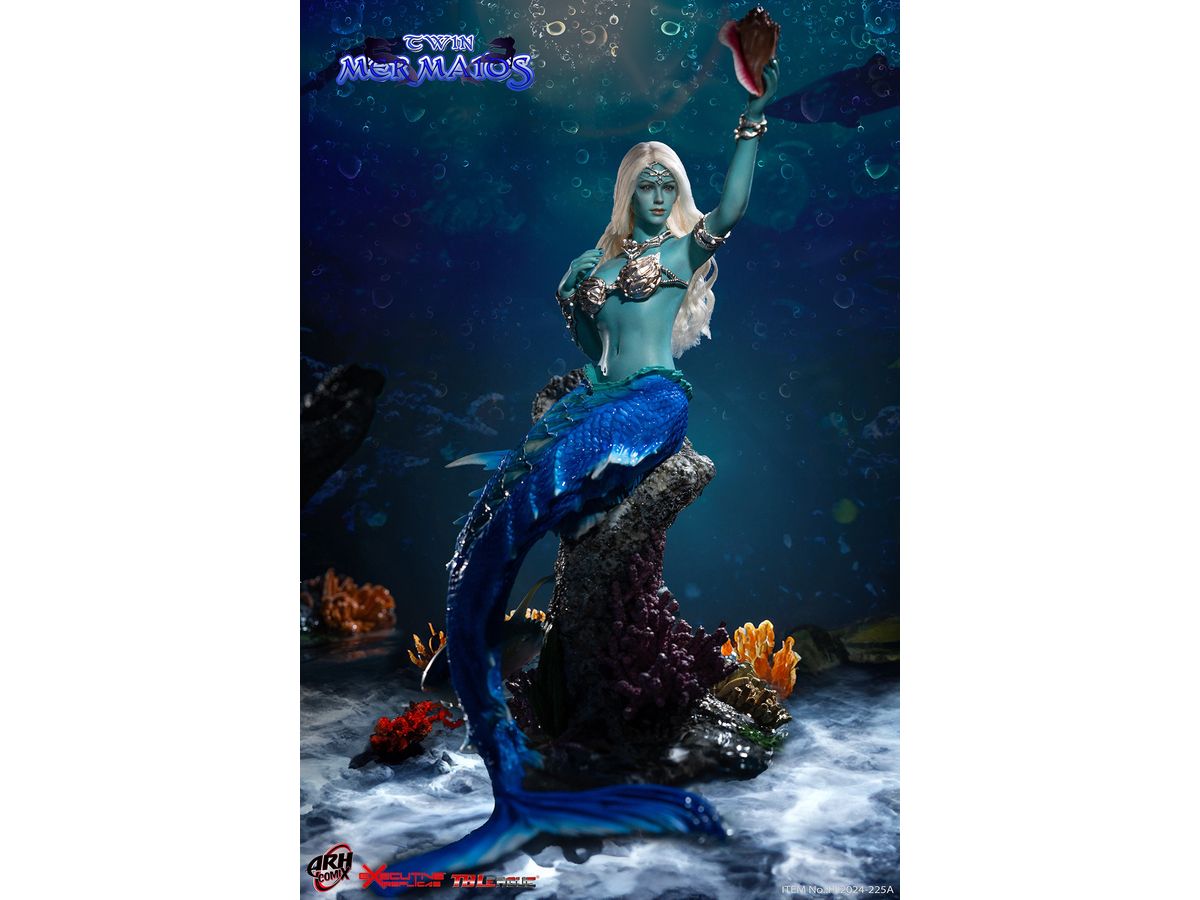 TB League Action Figure Mermaid Green Skin