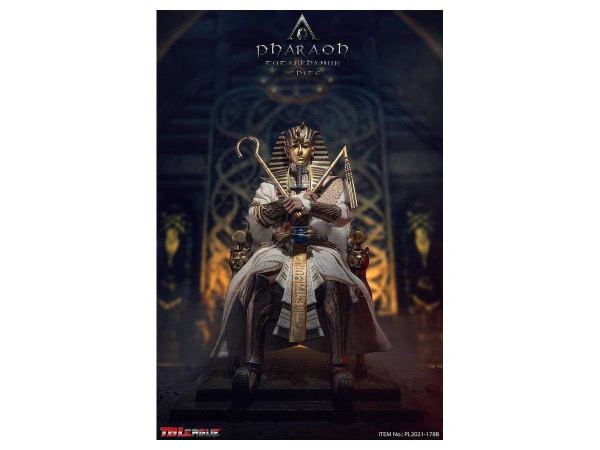 Pharaoh Tutankhamen B White