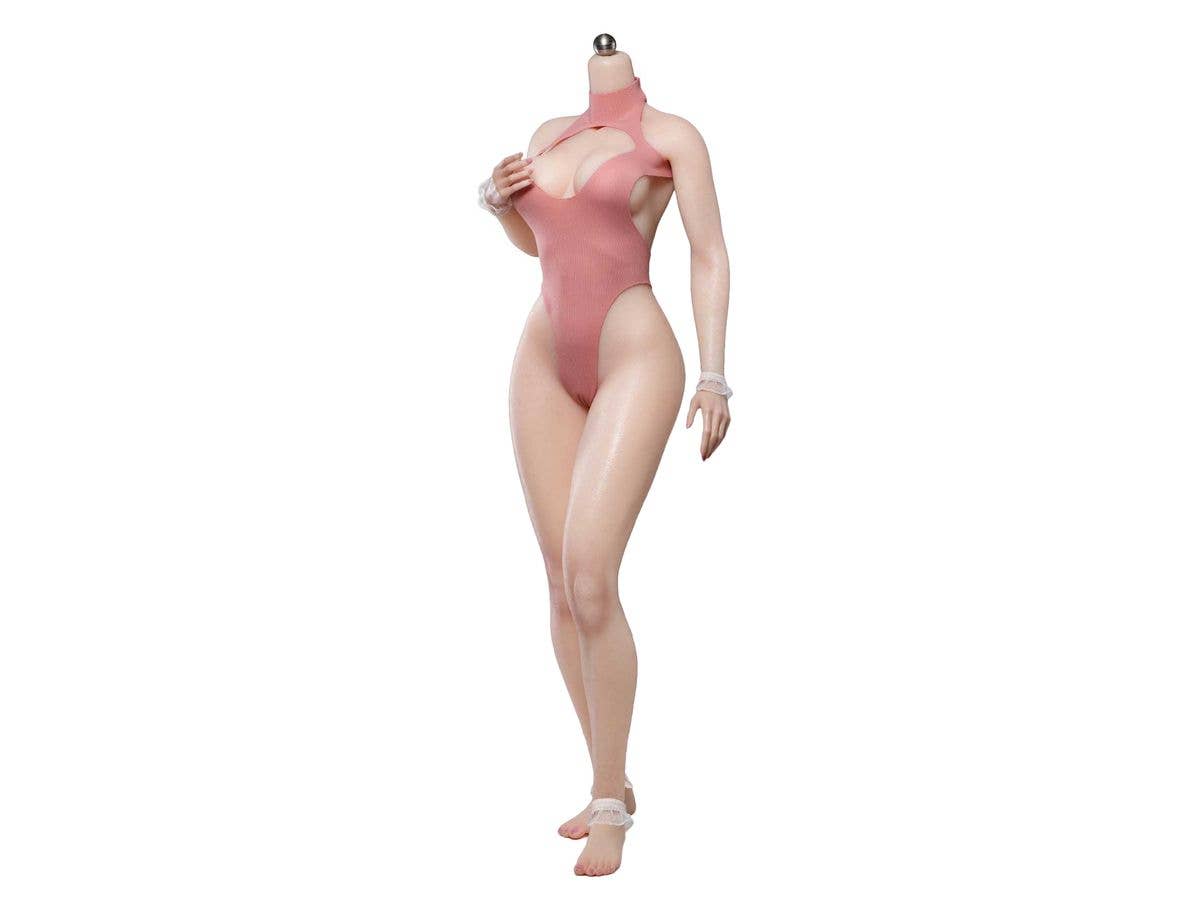 TB League Super Flexible Female Seamless Body Pale Large Bust SR-AD02