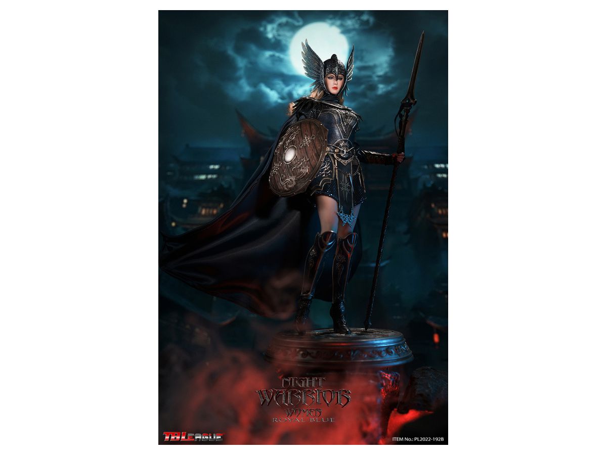 Female Night Warrior B Royal Blue Armor Ver.