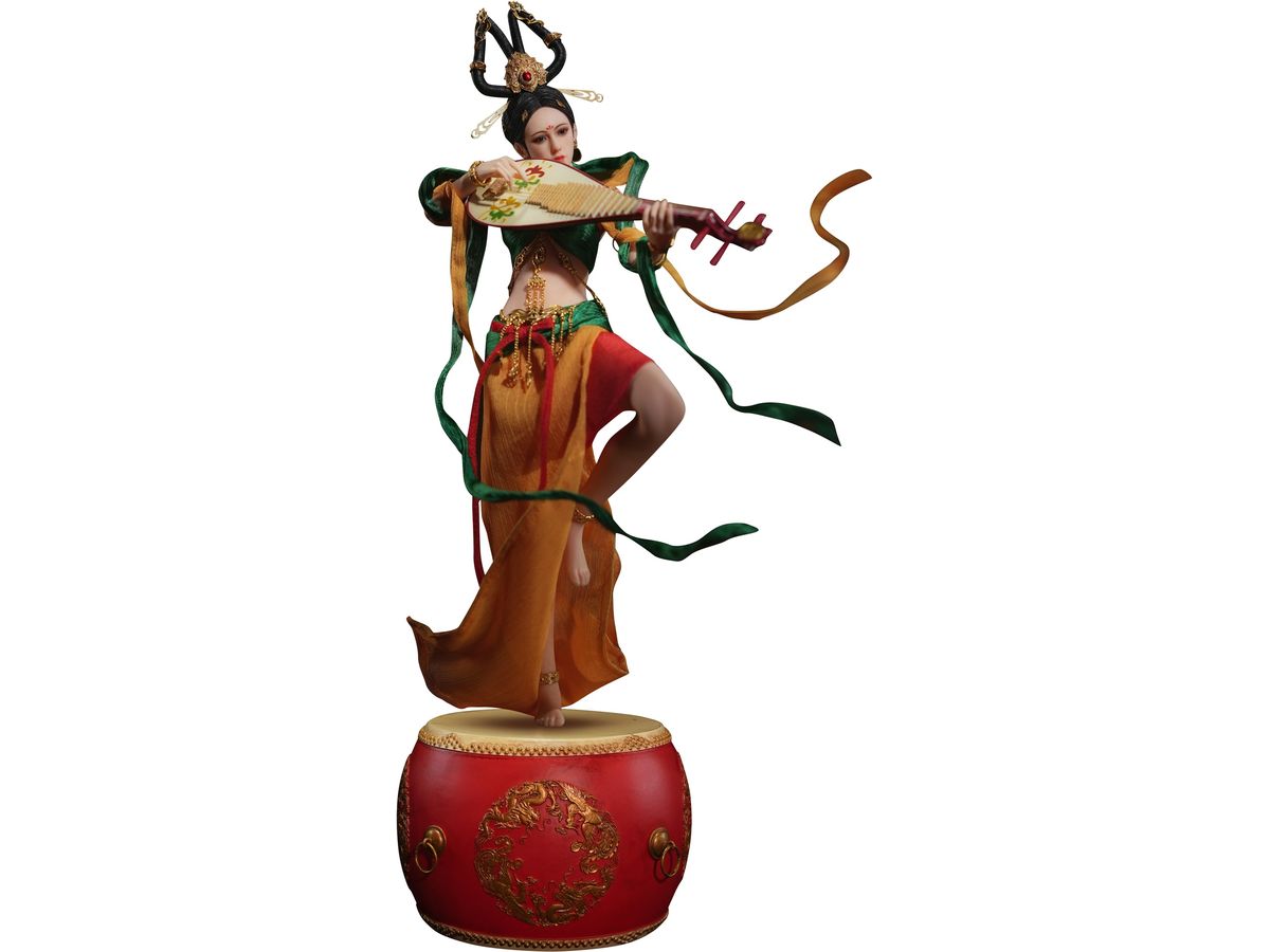 Action Figure Dunhuang Music Goddess Red