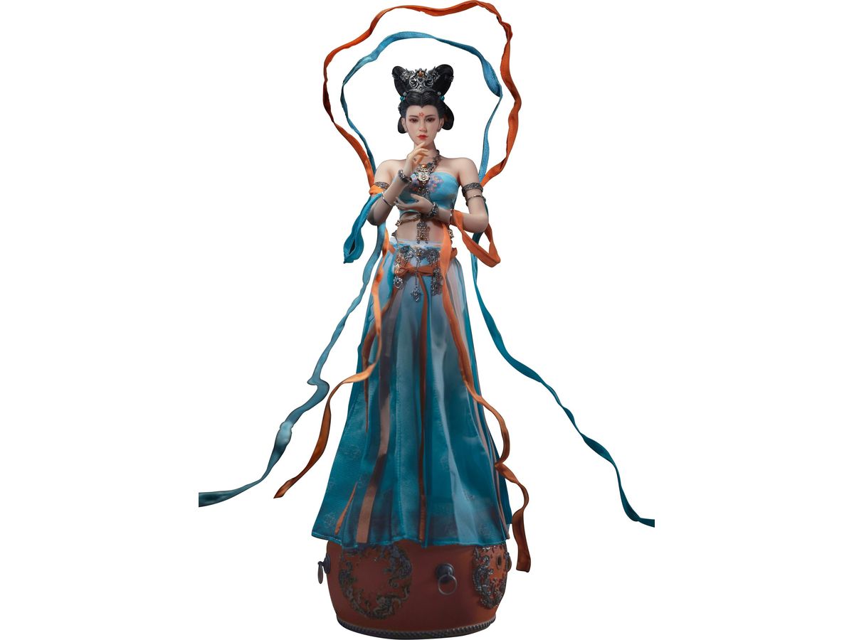 Action Figure Dunhuang Music Goddess Blue
