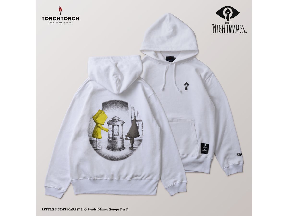 Little Nightmares x TORCH TORCH / Six and Gnome Hoodie White L