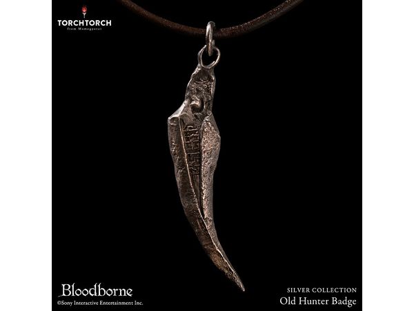Bloodborne x TORCH TORCH/ Silver Collection Old Hunter Badge Regular Size