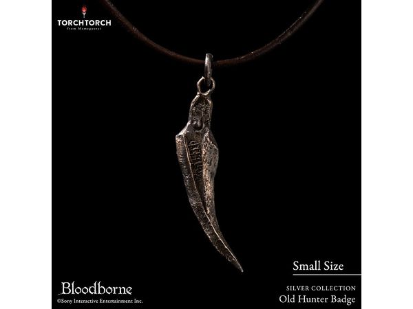 Bloodborne x TORCH TORCH/ Silver Collection Old Hunter Badge Small Size