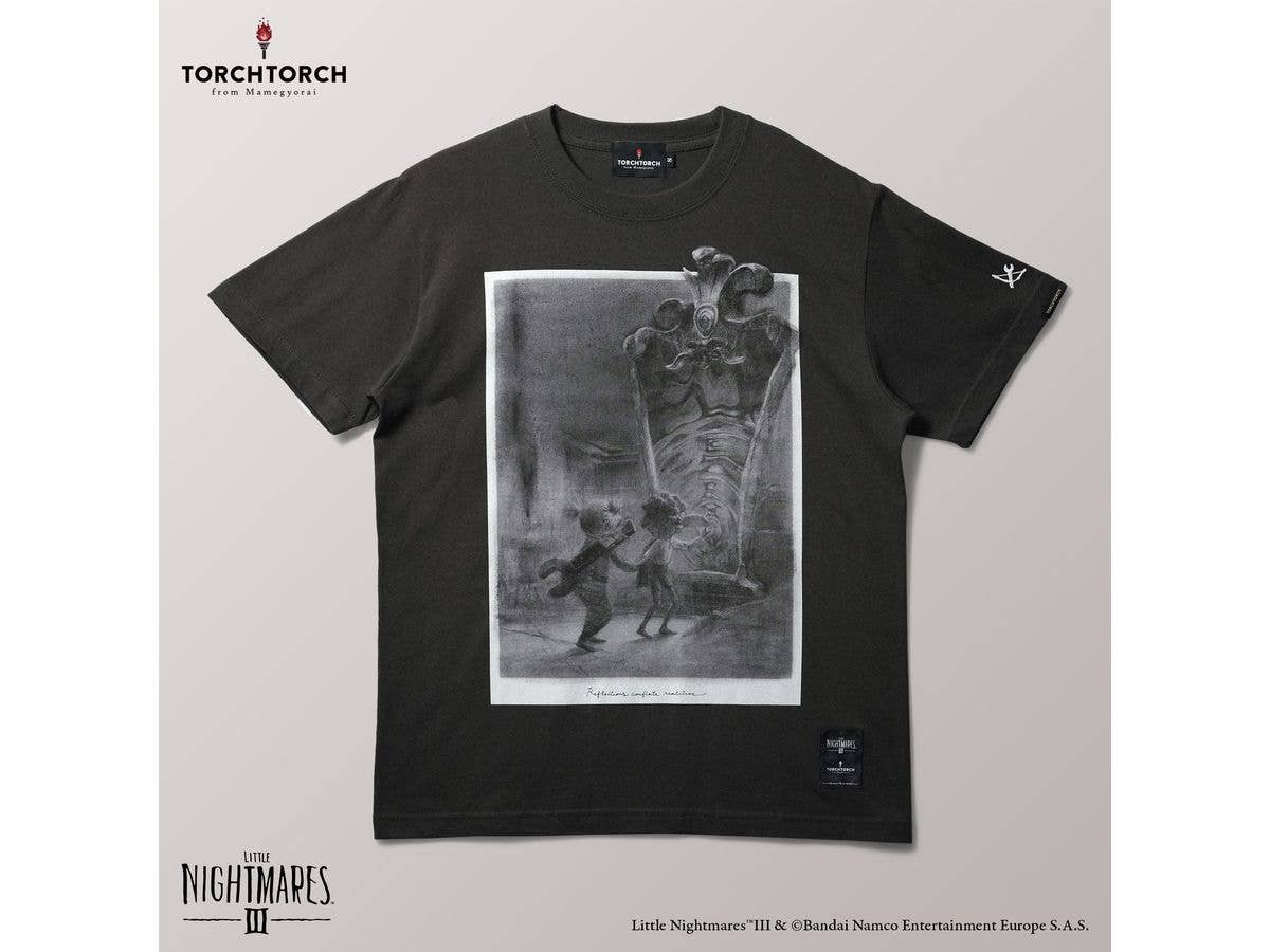 Little Nightmares III x TORCH TORCH/ Low, Alone and Mirror's T-shirt Ink Black S