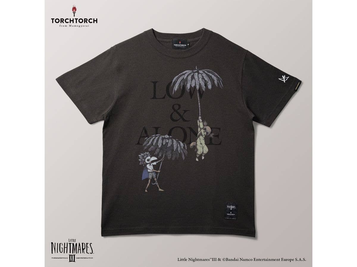 Little Nightmares III x TORCH TORCH/ Low, Alone and Umbrella's T-shirt Ink Black XXL