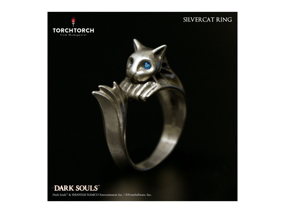 Dark Souls x TORCH TORCH / Ring Collection: Silvercat Ring Men's model No. 23