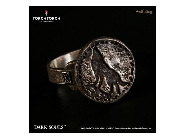 Dark Souls x TORCH TORCH / Ring Collection: Wolf Ring Men's model No. 21