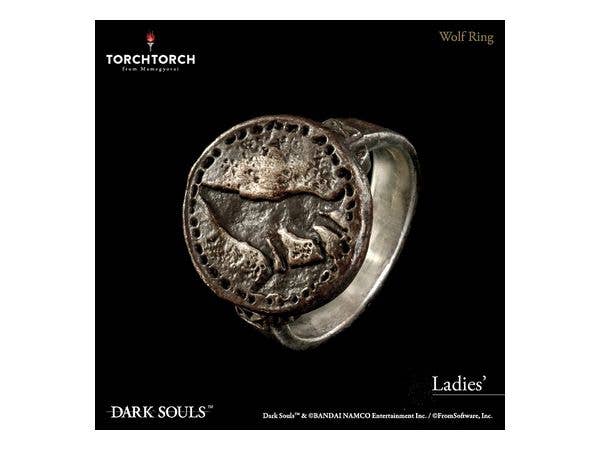 Dark Souls x TORCH TORCH / Ring Collection: Wolf Ring Ladies Model No. 11