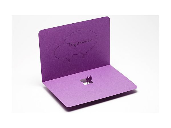 Architectural Model Accessories Series Greeting Card No.2 Together Ed.