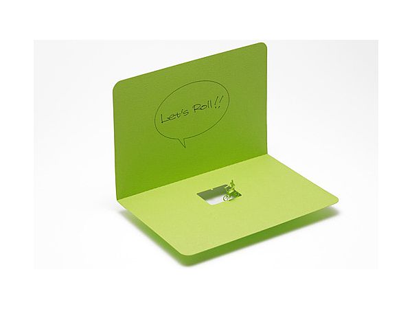 Architectural Model Accessories Series Greeting Card No.5 Let's Roll Ed.