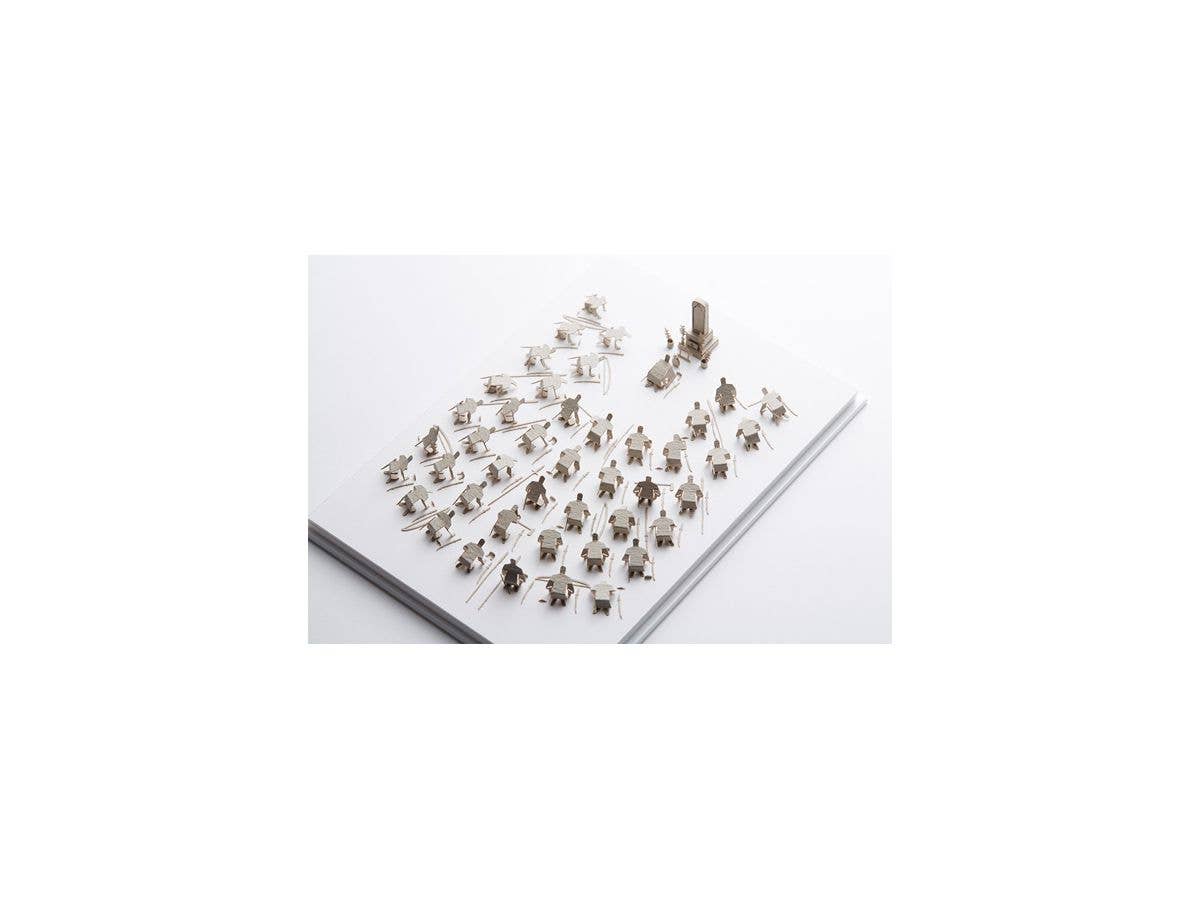 Architectural Model Accessories Series Set No.54 Chushingura, Report to the Grave Ed. Gray