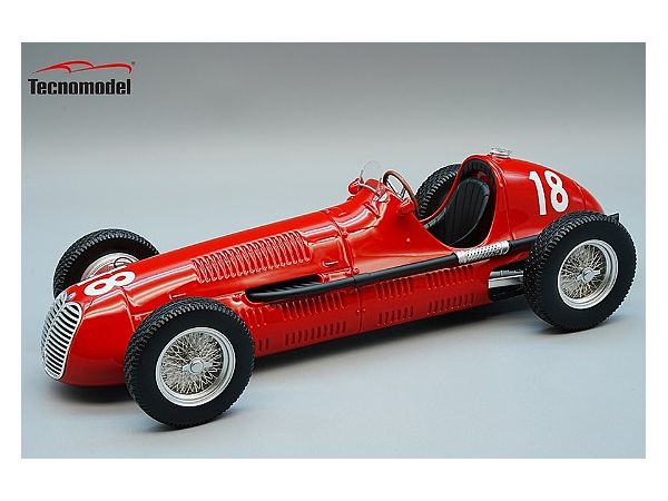 Maserati 4 CLT British GP 1948 Winner #18 Luigi Villoresi