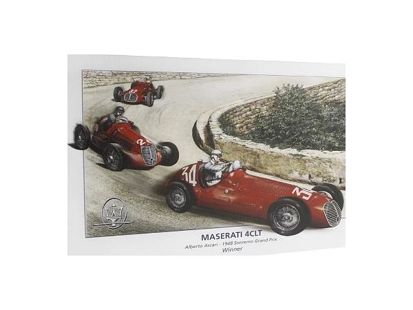 Maserati 4 CLT Sanremo GP 1948 Winner #34 Alberto Ascari