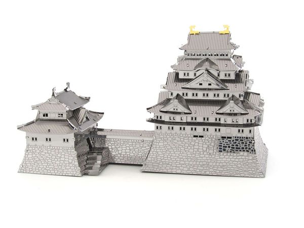 Metallic Nano Puzzle: Nagoya Castle W135 x H245 x D15mm