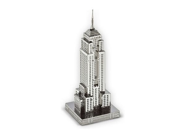 Metallic Nano Puzzle: Empire State Building W120 x H170 x D2mm