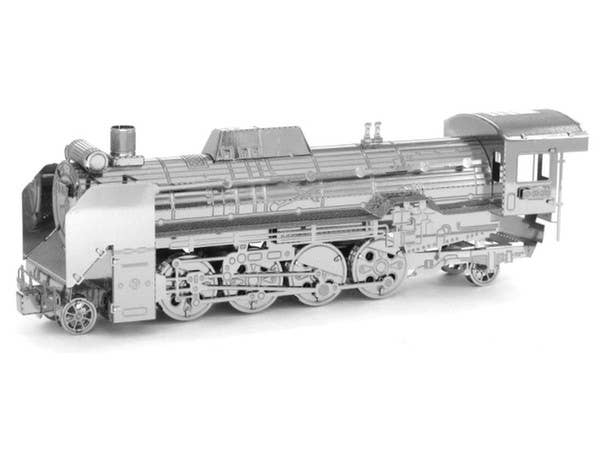 Metallic Nano Puzzle: D-51-498 Steam Locomotive
