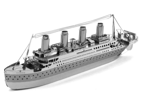 Metallic Nano Puzzle: RMS Titanic