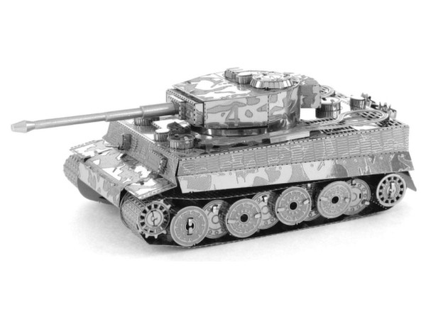 Metallic Nano Puzzle: Tiger I Tank