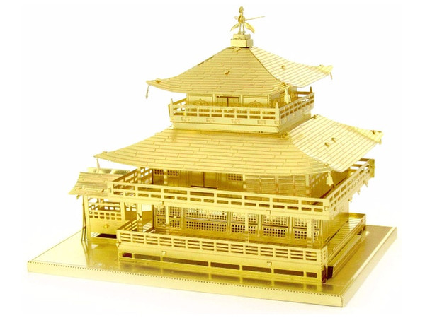 Metallic Nano Puzzle: Kinkaku-ji