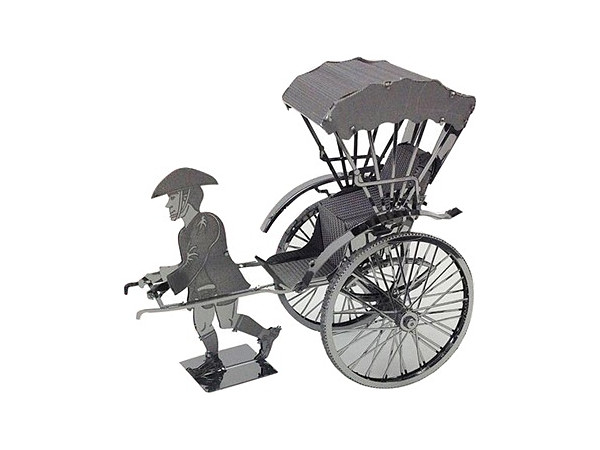 Metallic Nano Puzzle: Rickshaw