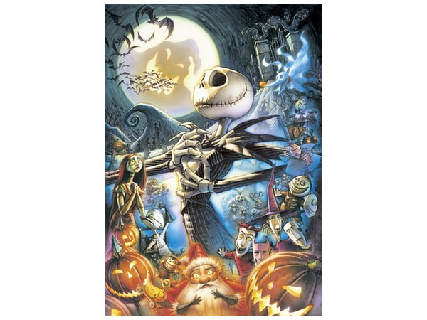 Disney Jigsaw Puzzl Art of The Nightmare Before Christmas 108pcs (18.2cm x 25.7cm)