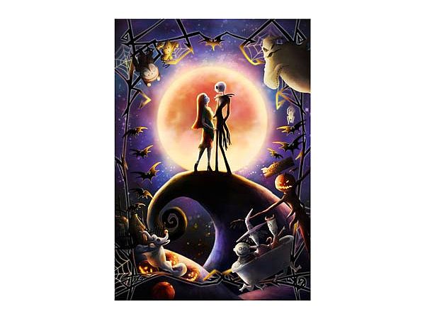 Jigsaw Puzzle: I love you (The Nightmare Before Christmas) 500pcs (25 x 36cm)