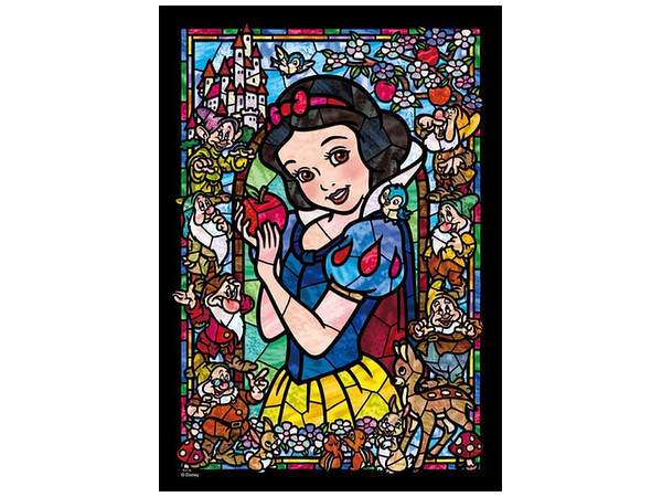 Jigsaw Puzzle Disney Snow White and the Seven Dwarfs Stained Glass [Stained Art] 266pcs (18.2 x 25.7cm)