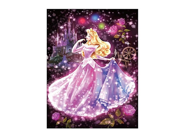 Stained Art Jigsaw Puzzle: Sparkle Love Heart (Aurora) 266pcs (18.2 x 25.7cm)