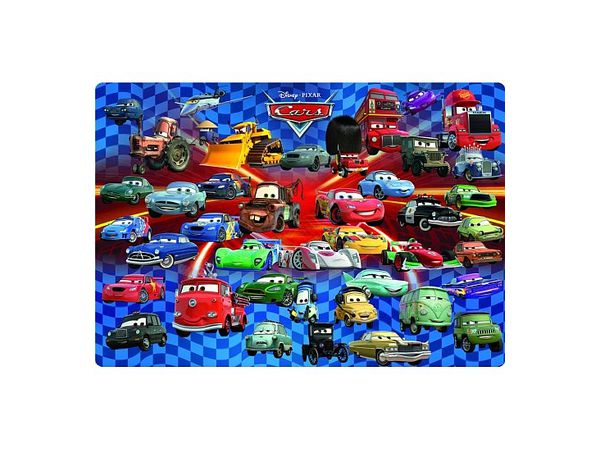 Child Puzzle: Disney Gathering Cars Friends 40pcs 26 x 37.5cm