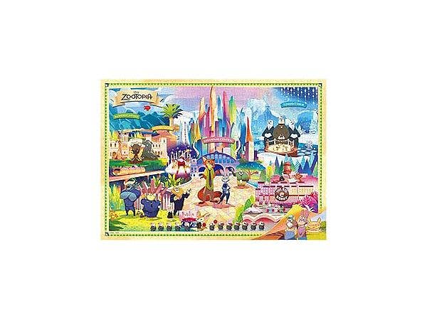 Jigsaw Puzzle Welcome to Zootopia. 500pcs (35 x 49cm)