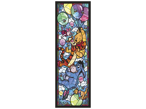Winnie-the-Pooh Stained Glass 456pcs 18.5 x 55.5cm