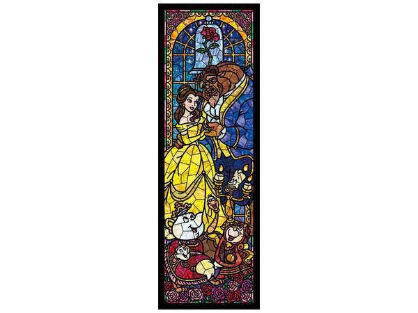Disney Jigsaw Puzzle: Beauty and the Beast Stained Glass (Stained Art) 456pcs