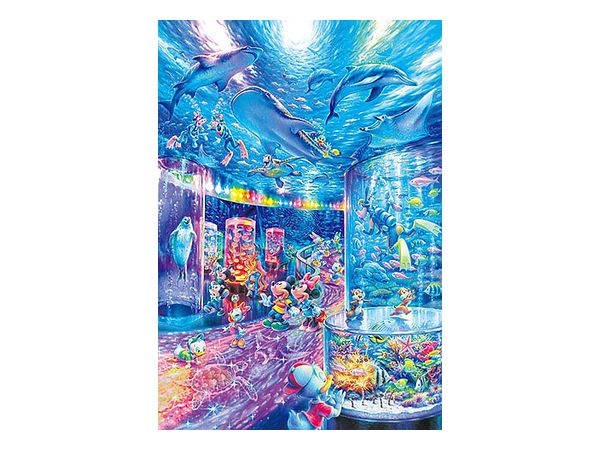 Disney Jigsaw Puzzle: Night Aquarium (Mickey & Friends) 1000pcs (51cm x 73.5cm)