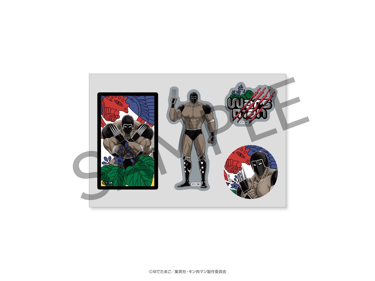 Kinnikuman Hanafuda Multi Sticker WarsMan