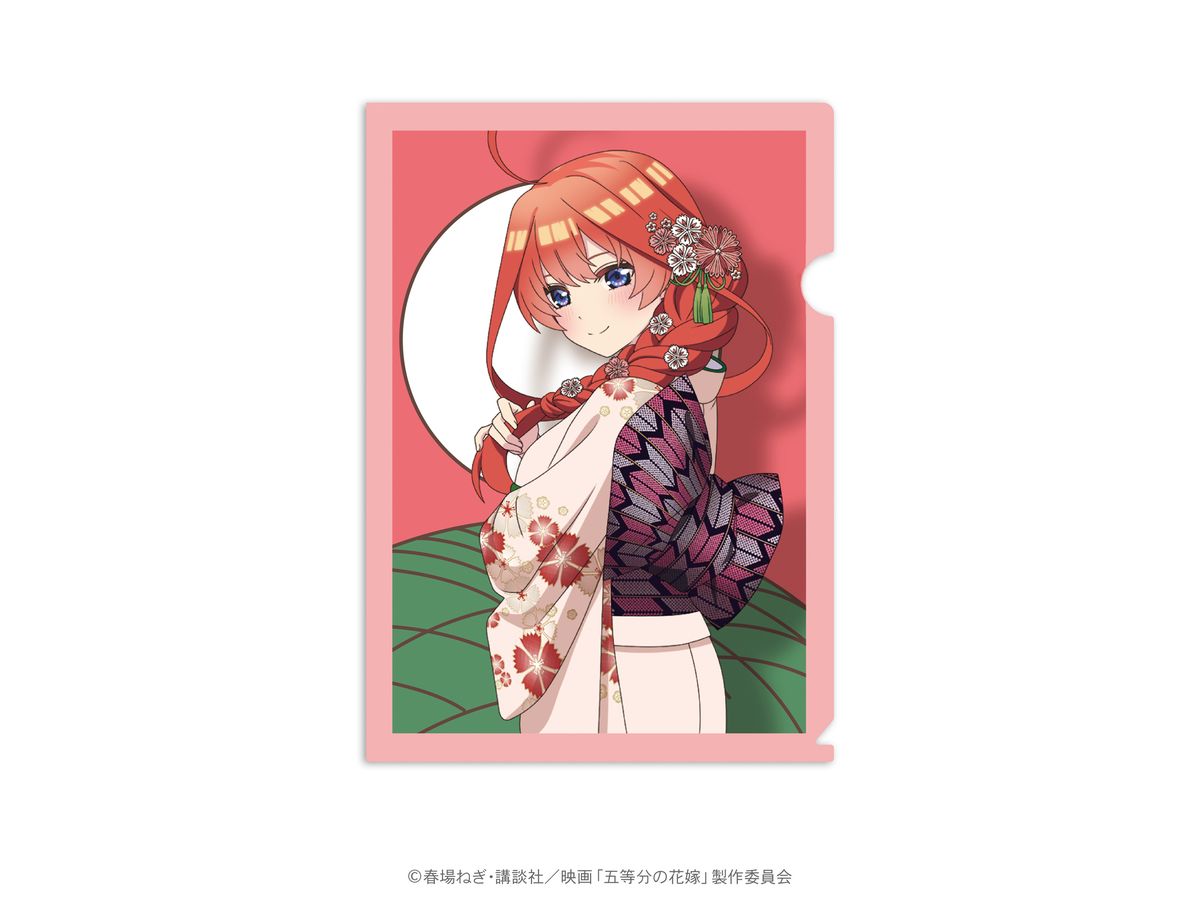 The Quintessential Quintuplets Hanafuda Clear File Itsuki Nakano