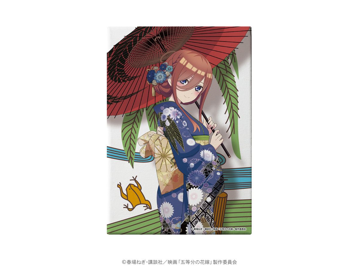 The Quintessential Quintuplets Hanafuda Canvas Art Miku Nakano