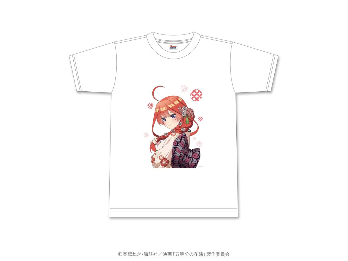 The Quintessential Quintuplets Hanafuda T-shirt L Itsuki Nakano