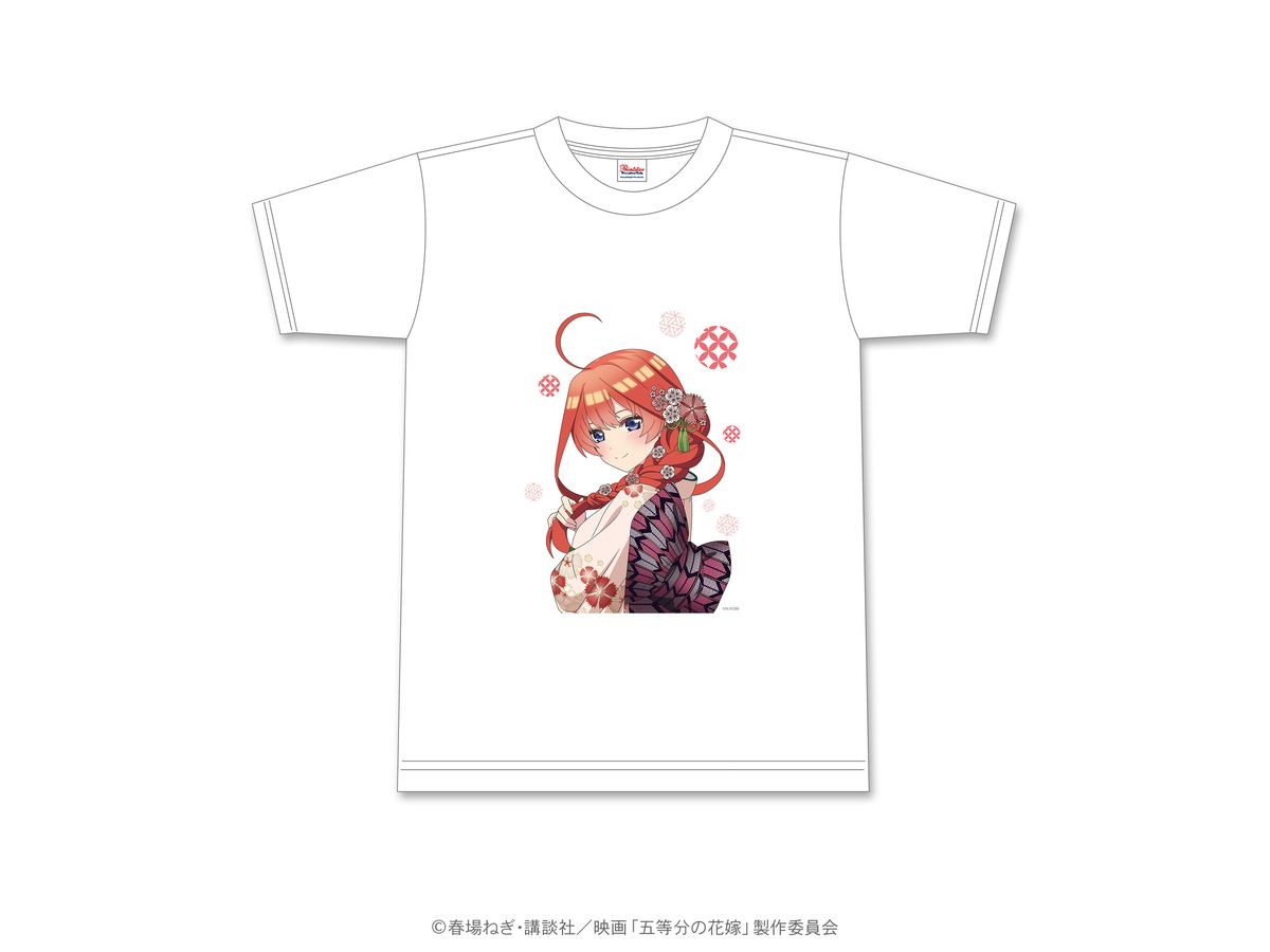 The Quintessential Quintuplets Hanafuda T-shirt XL Itsuki Nakano