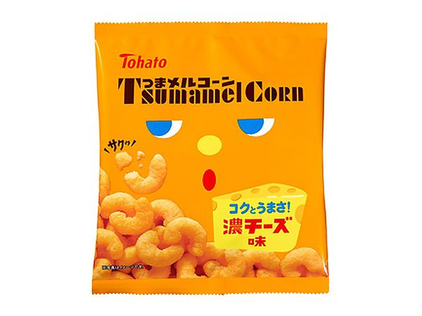 Tohato: Tsumameru Corn Deep Cheese Flavor 65g