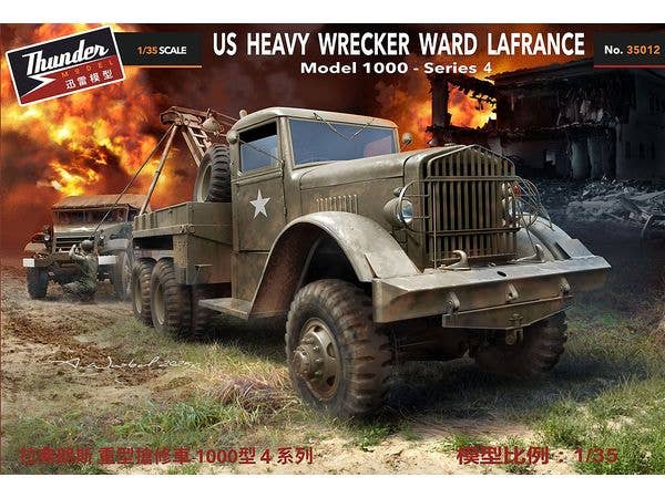 US Ward La France M1000 Series 4 Heavy-Duty Tow Truck Model 1943