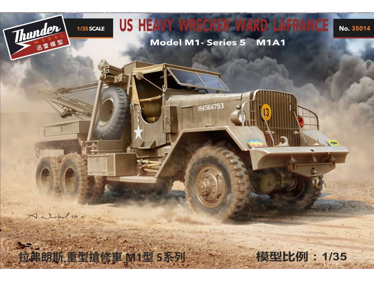 US Heavy Wrecker Ward LaFrance Model M1- Series 5 M1A1