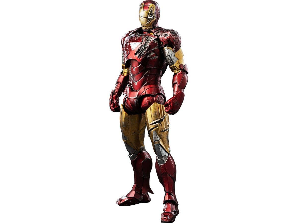 DLX Iron Man Mark 6 (Battle Damaged) (Marvel Studios' The Infinity Saga)