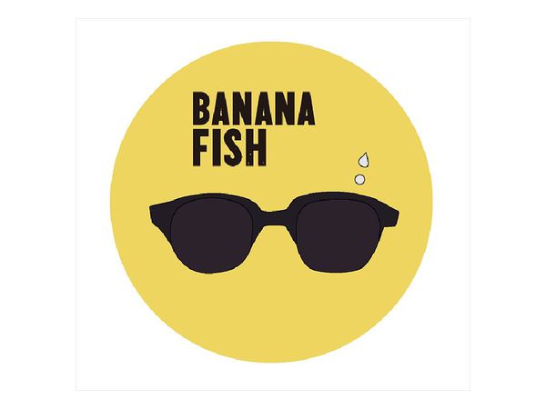 Banana Fish: Embroidery Can Badge Shorter