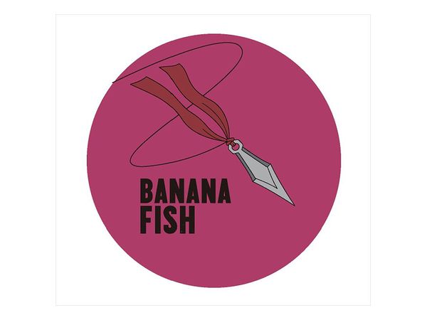Banana Fish: Embroidery Can Badge Shin