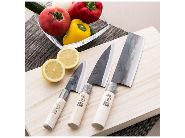 Kitchen Knife 3pcs Set (Shuko & Nakiri & Small)